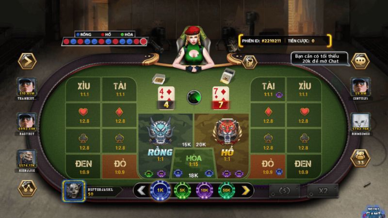 Rồng Hổ Online tại Zowin – Trải nghiệm game đánh bài đầy kịch tính và hấp dẫn 2 Yếu tố khiến Rồng Hổ trở nên phổ biến chính là cách chơi đơn giản và dễ hiểu